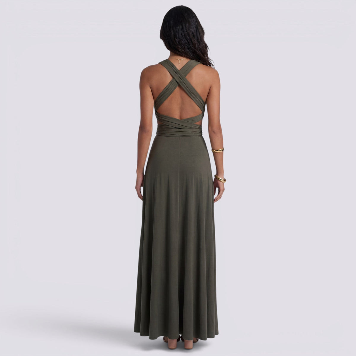Vestido Largo Multiposición Mujer para Fiestas y Bodas | Maxi Elegante