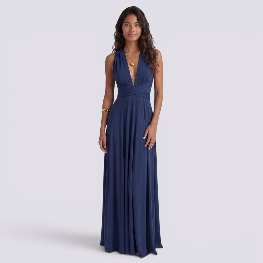 Vestido Largo Multiposición Mujer para Fiestas y Bodas | Maxi Elegante