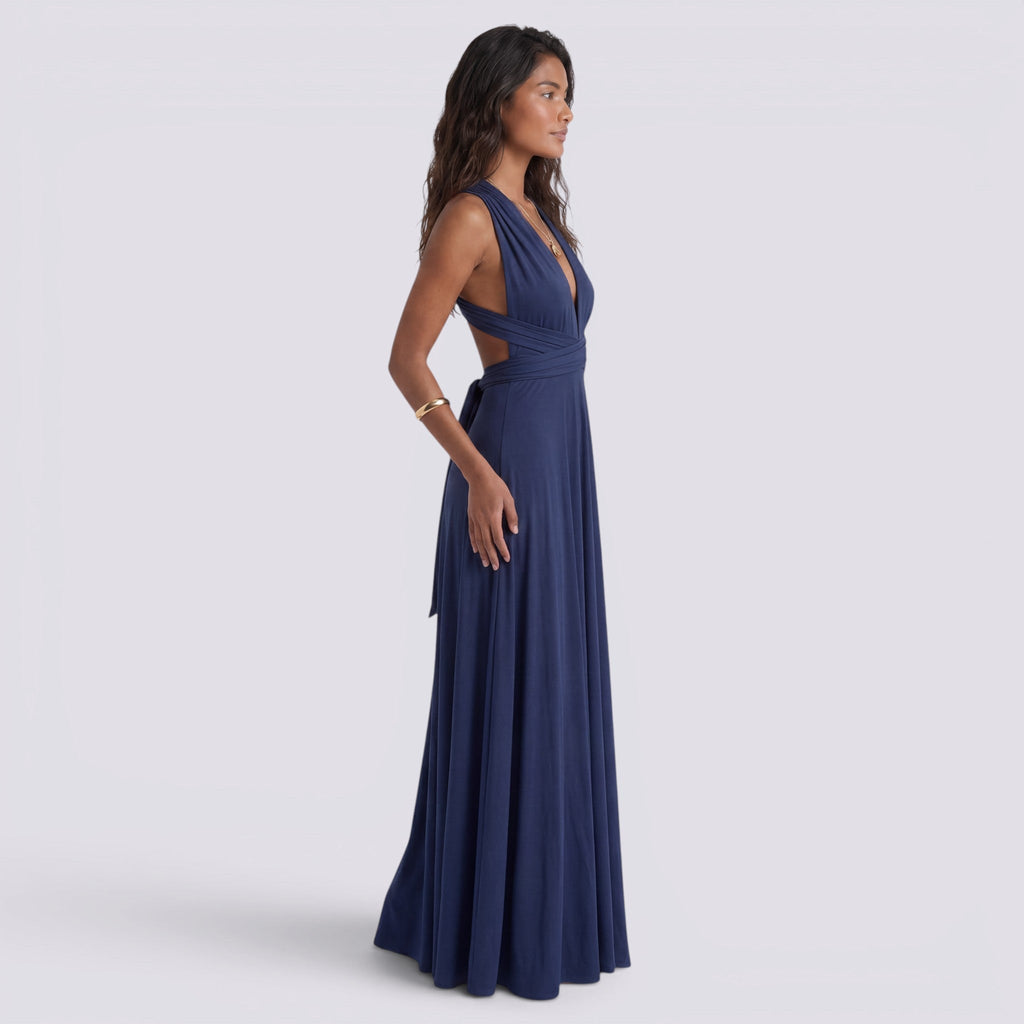 Vestido Largo Multiposición Mujer para Fiestas y Bodas | Maxi Elegante