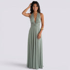 Vestido Largo Multiposición Mujer para Fiestas y Bodas | Maxi Elegante