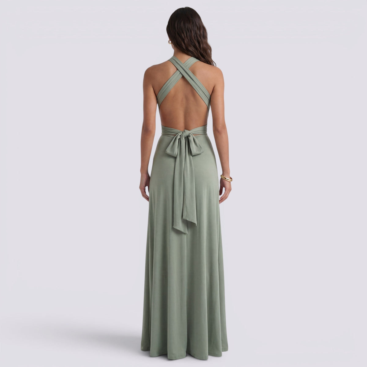 Vestido Largo Multiposición Mujer para Fiestas y Bodas | Maxi Elegante