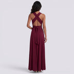Vestido Largo Multiposición Mujer para Fiestas y Bodas | Maxi Elegante