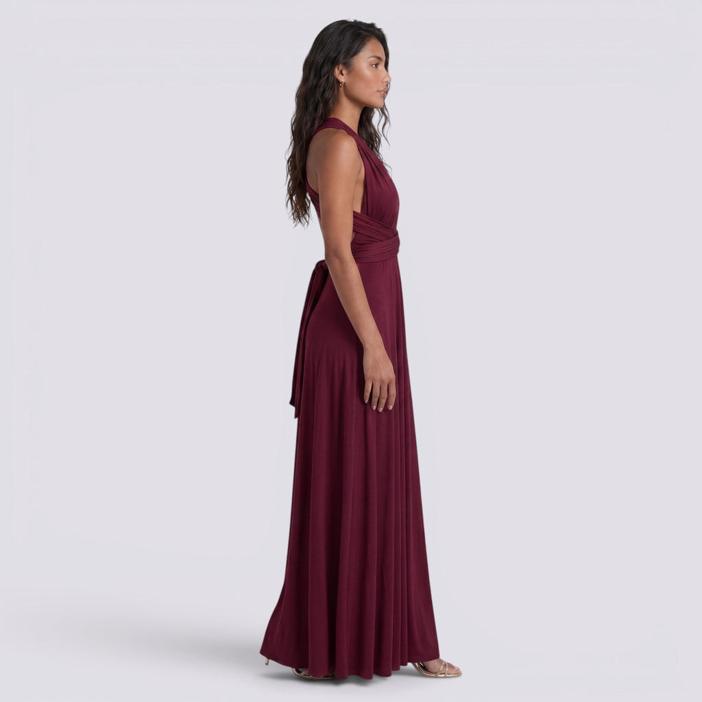 Vestido Largo Multiposición Mujer para Fiestas y Bodas | Maxi Elegante