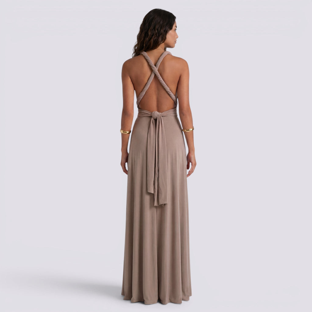 Vestido Largo Multiposición Mujer para Fiestas y Bodas | Maxi Elegante