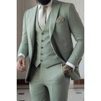 Traje de Novio de Tres Piezas Hombre Slim Fit Chaleco | Gozalez