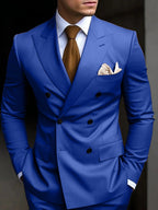 Traje de Novio Doble Botonadura Hombre Corte Slim | Rober
