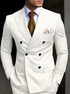 Traje de Novio Doble Botonadura Hombre Corte Slim | Rober