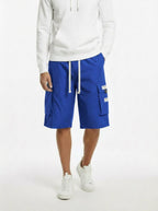 Pantalones cargo capri informales para hombre con cordón ajustable | Alex