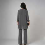 Conjunto Tres Piezas Mujer con Pedrería Elegante | Iva