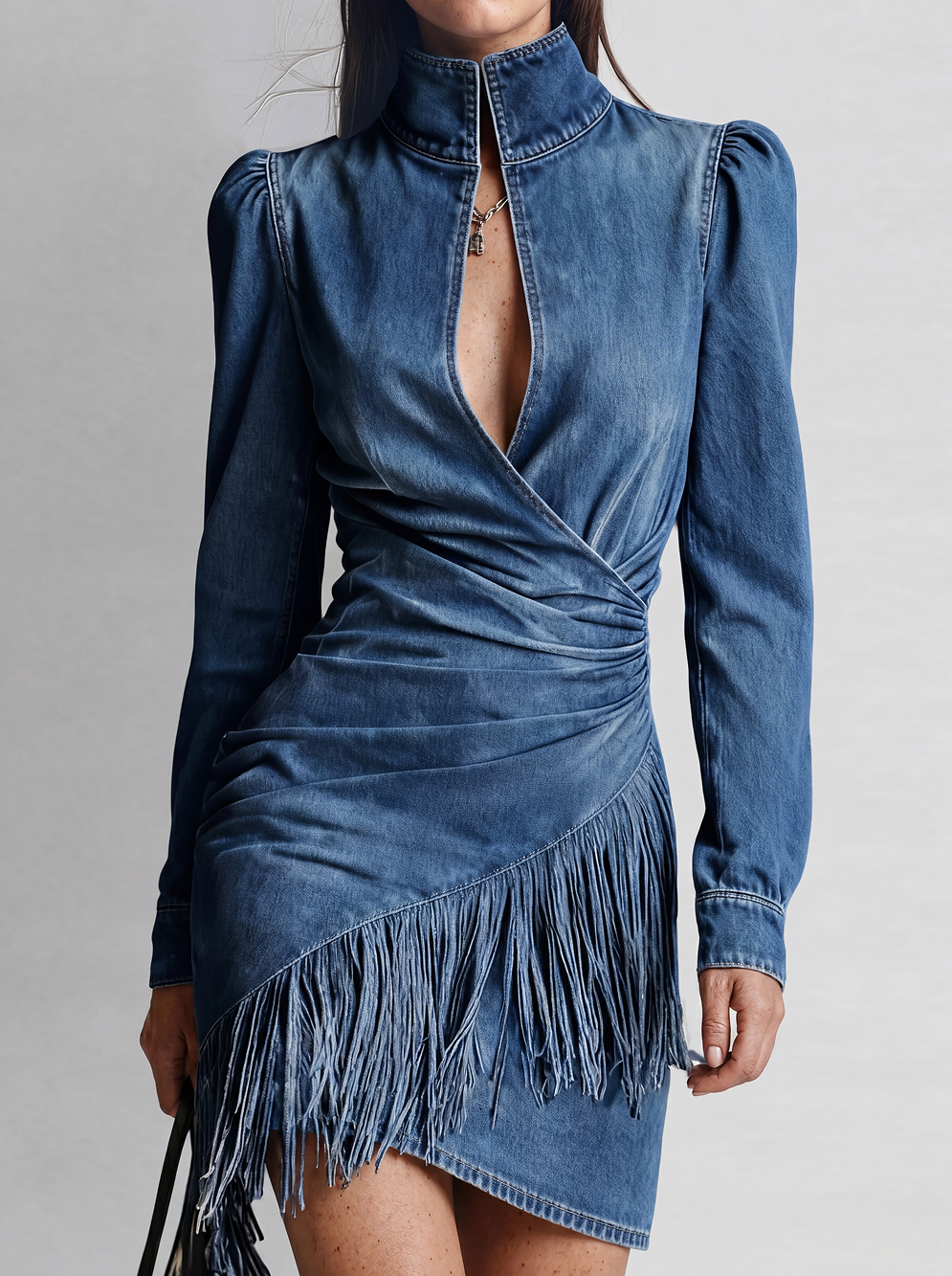 Vestido Vaquero Elástico Ajustado para Mujer | Barcelona