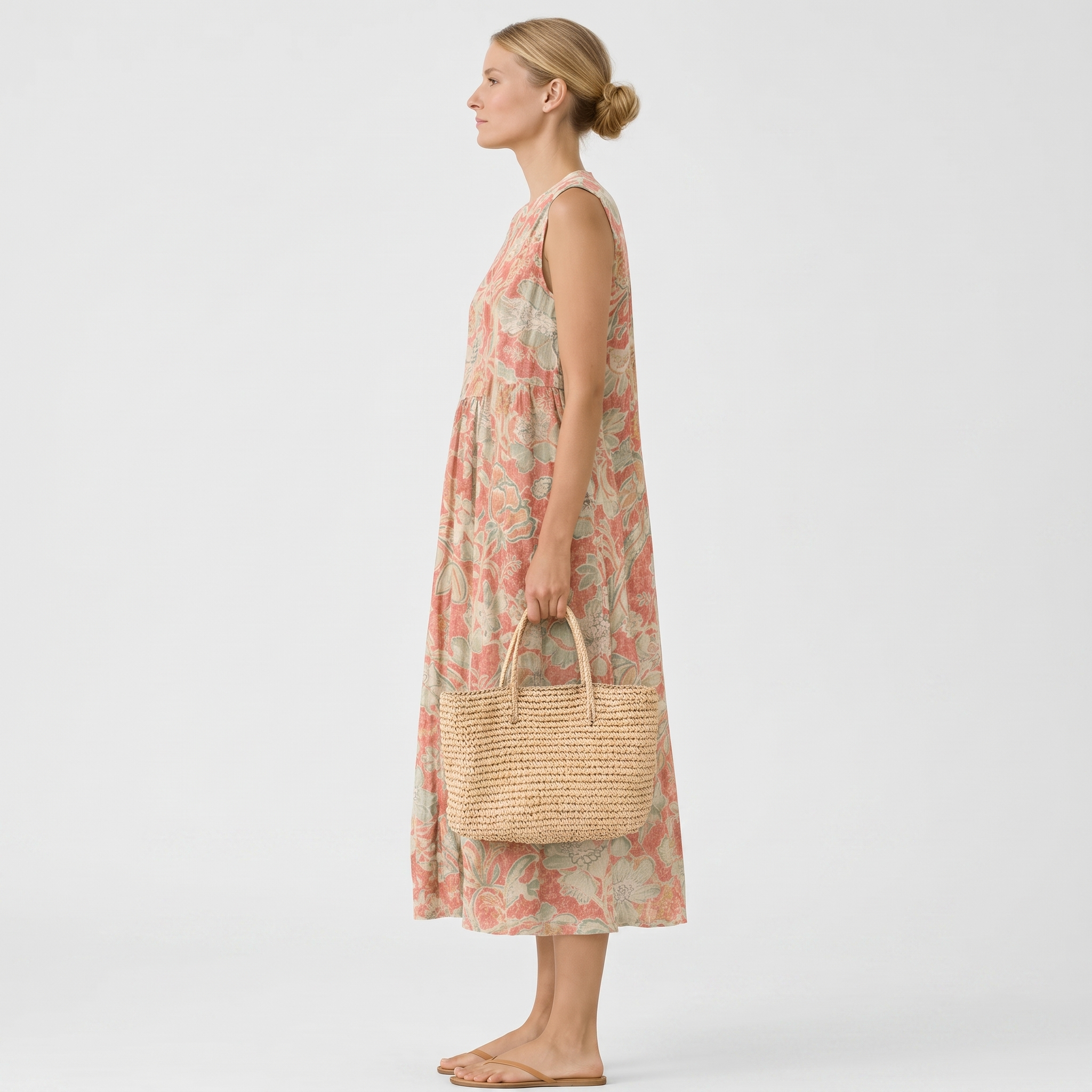 Vestido Boho Floral Midi | Eva