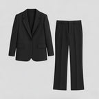 Conjunto de blazer y pantalón para mujer | Rico