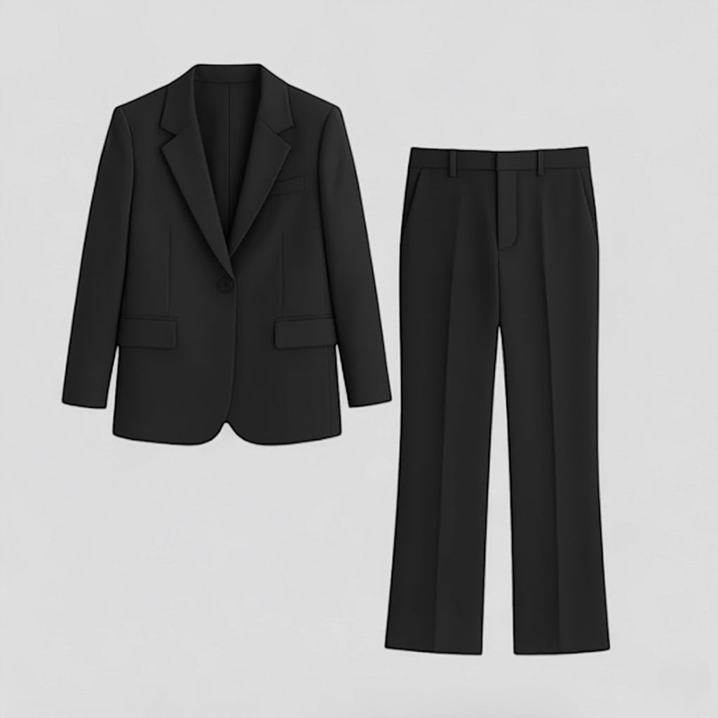 Conjunto de blazer y pantalón para mujer | Rico
