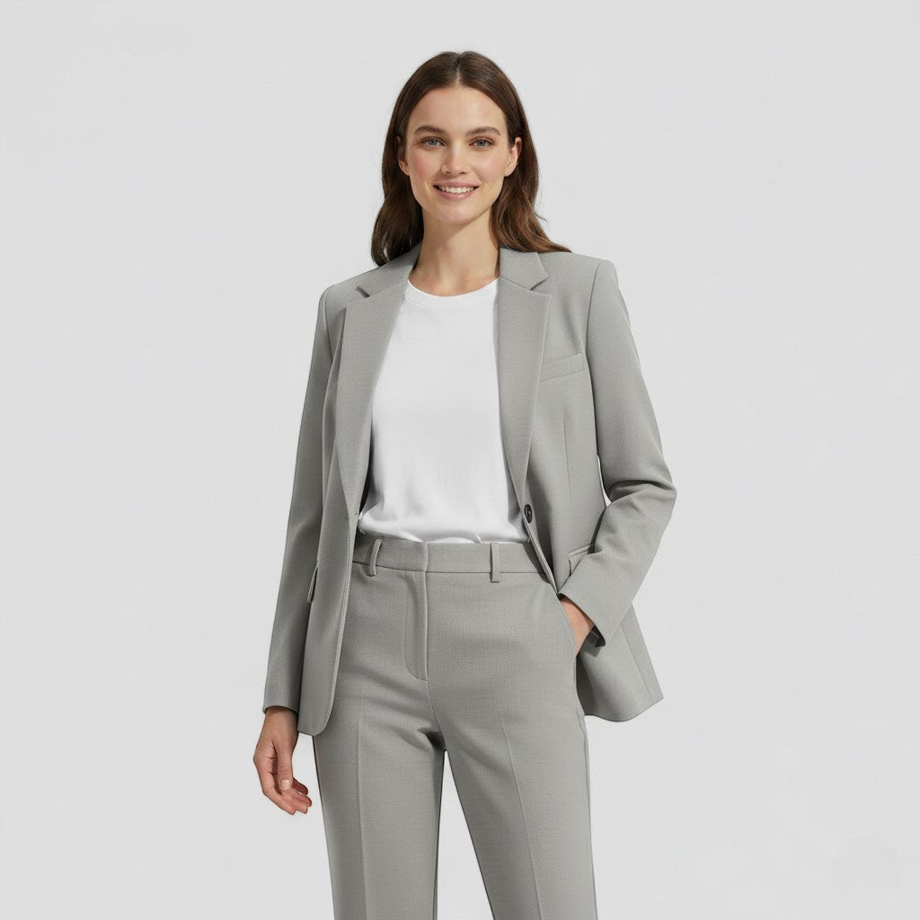Conjunto de blazer y pantalón para mujer | Rico
