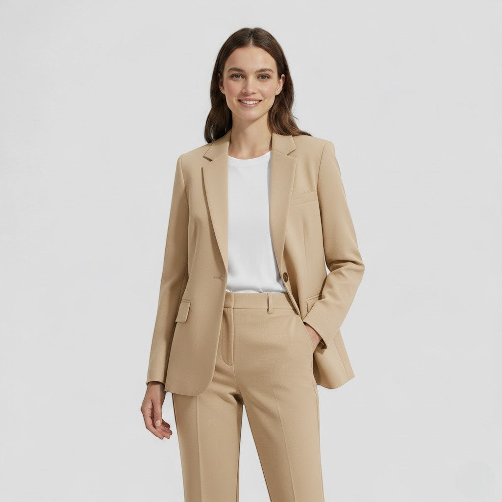 Conjunto de blazer y pantalón para mujer | Rico