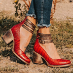 Zapatos de tacón de cuero cómodos | Mirella