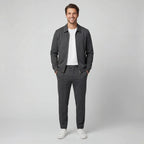 Conjunto de chaqueta y pantalón para hombre de mezcla de algodón: corte slim
