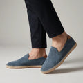 Mocasines de lona para hombre sin cordones – Corte flexible y transpirable