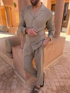 Conjunto de Lino para Hombre Camisa y Pantalón | Joel