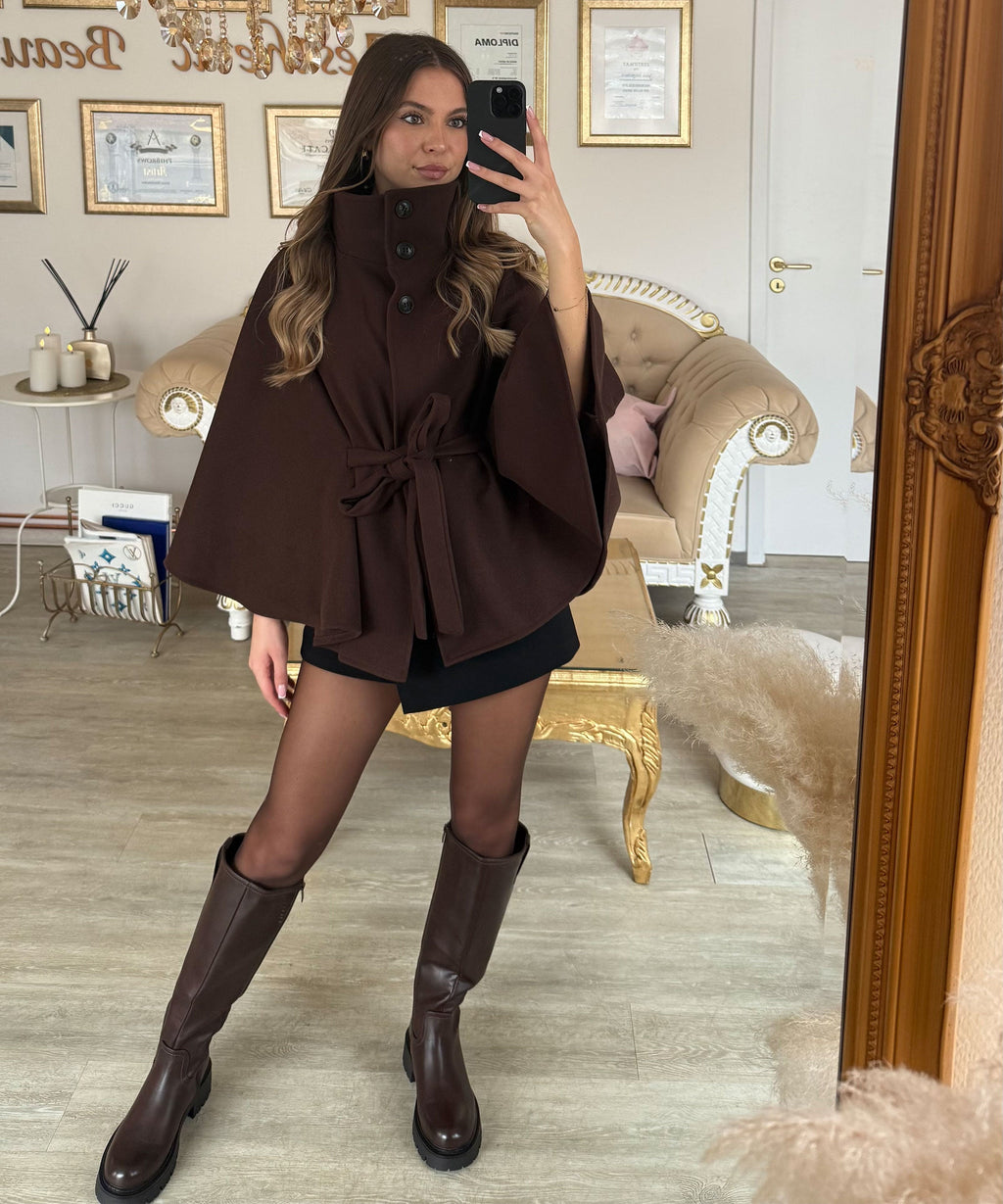 Botas Altas con Tacón Forradas Mujer | Chira Marrón