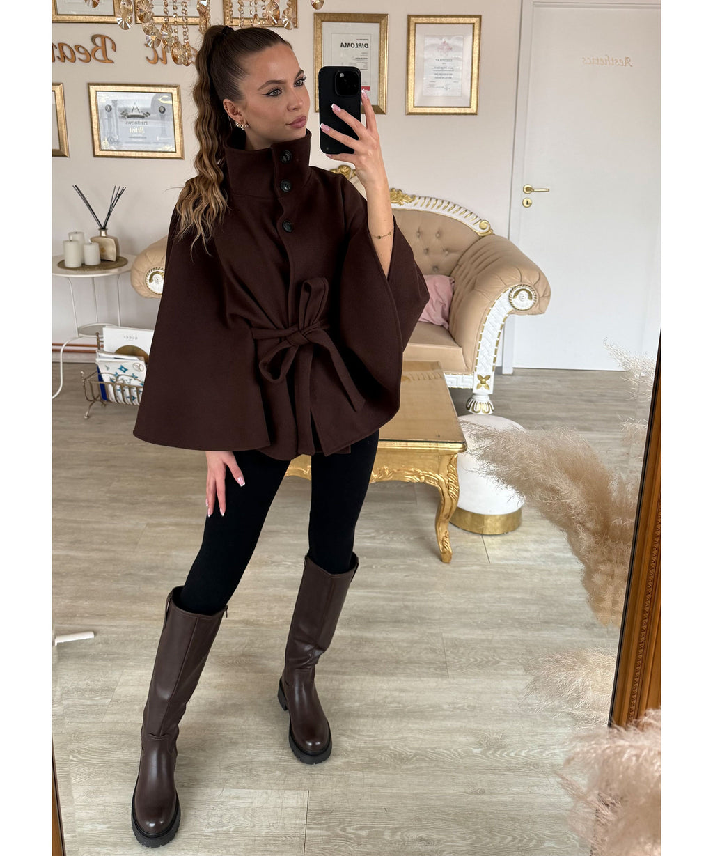 Botas Altas con Tacón Forradas Mujer | Chira Marrón