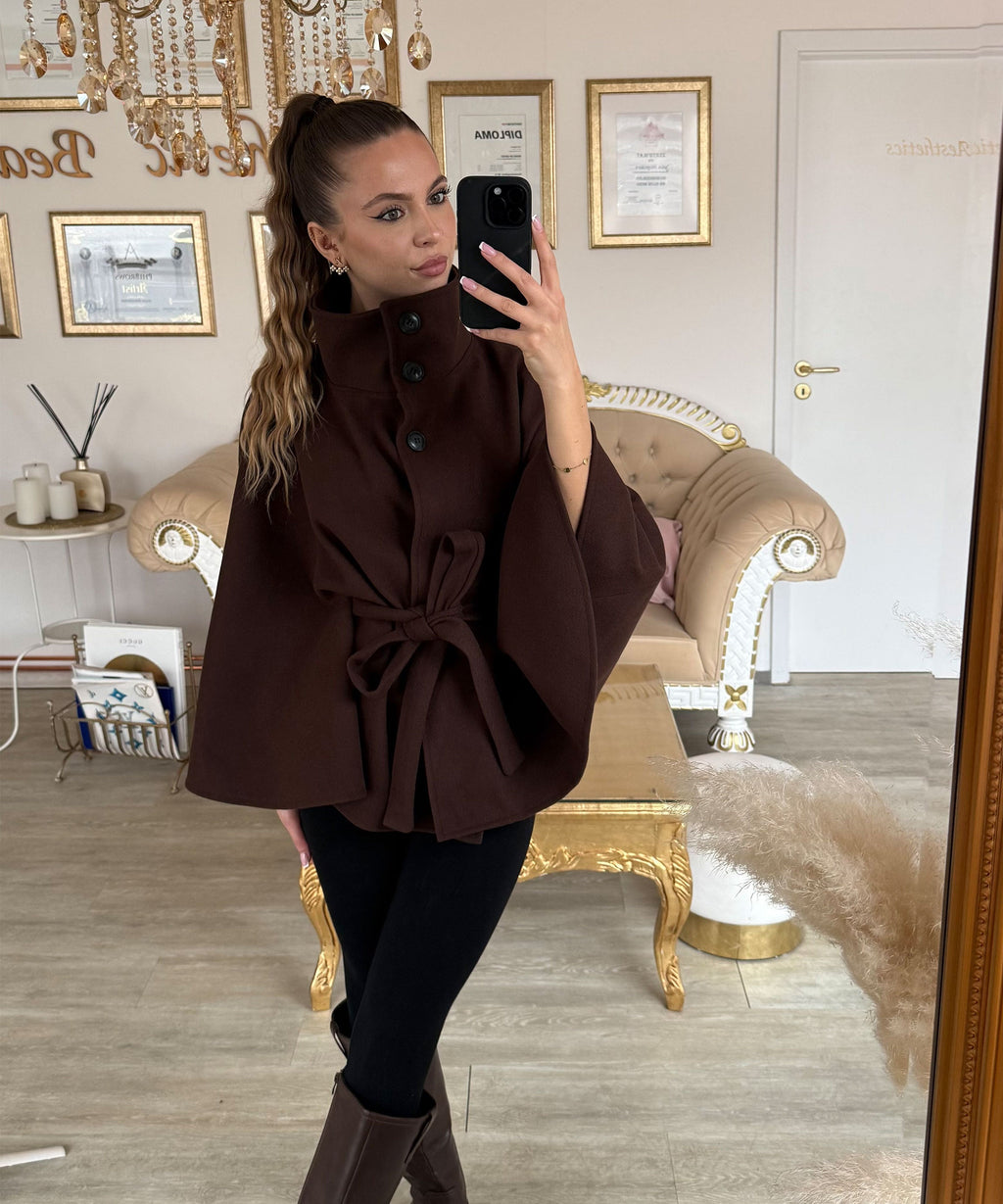 Botas Altas con Tacón Forradas Mujer | Chira Marrón