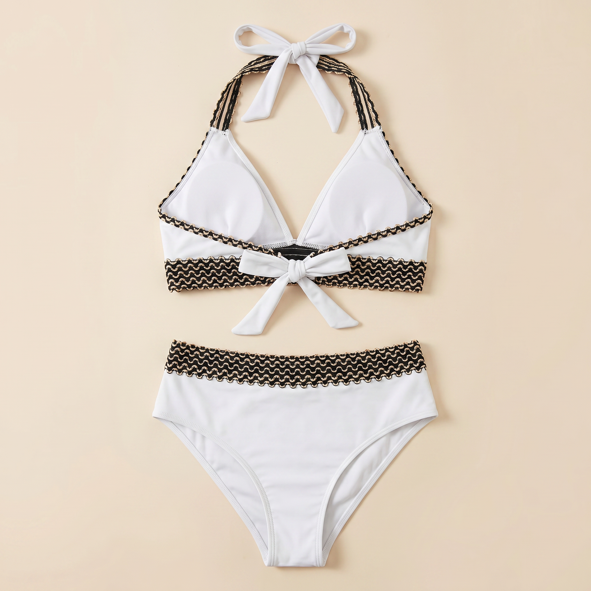 Bikini elegante dos piezas talle alto | Marsella