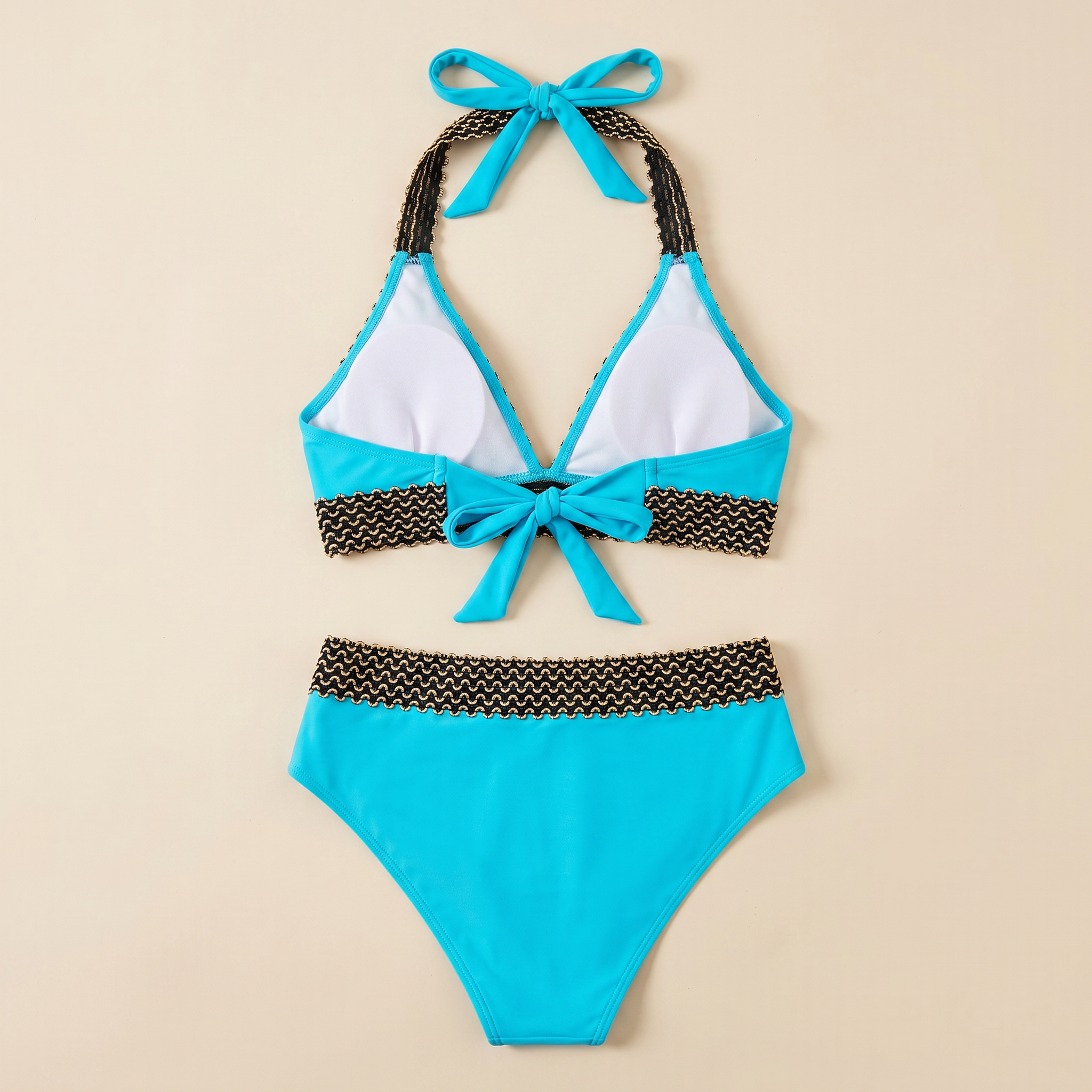 Bikini elegante dos piezas talle alto | Marsella