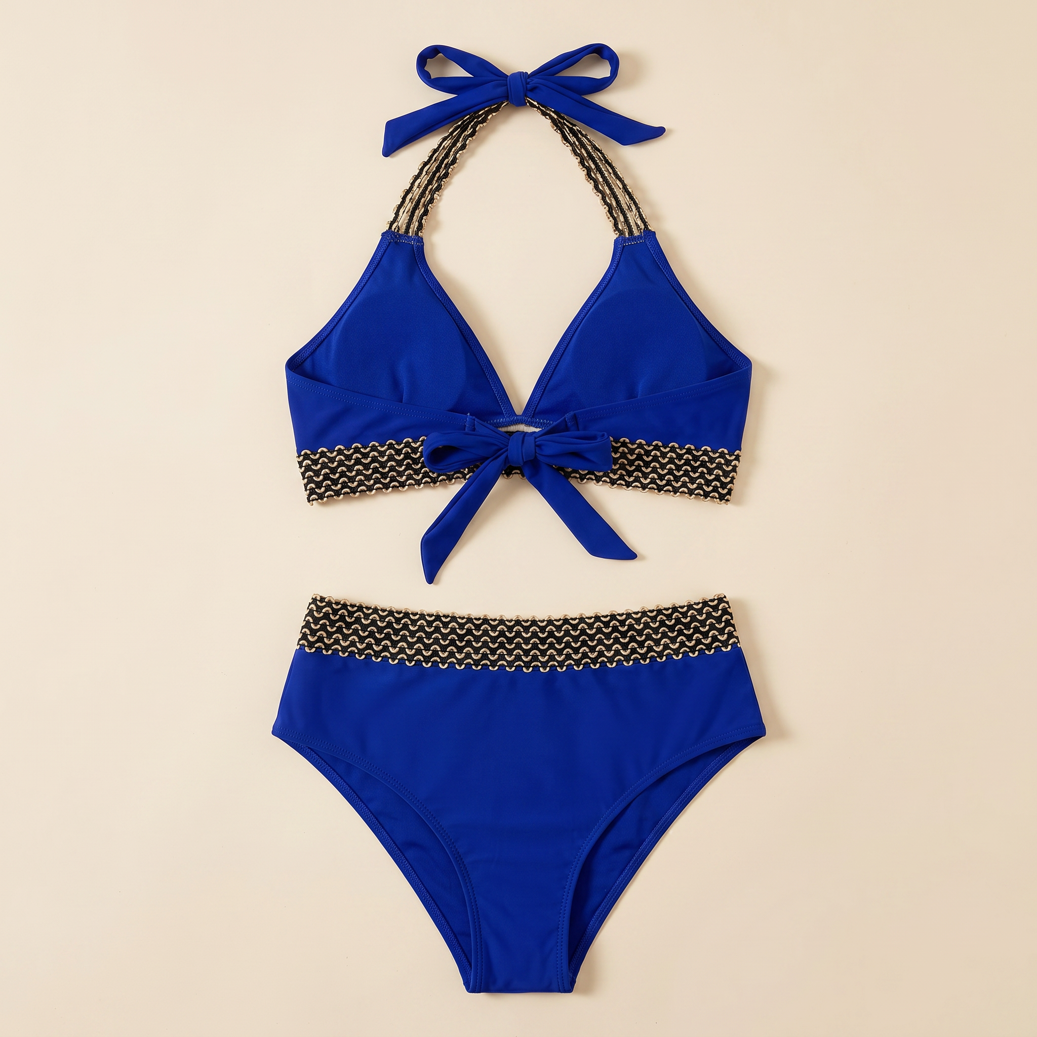 Bikini elegante dos piezas talle alto | Marsella