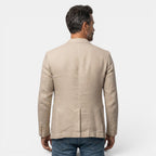 Americana Elegante Ligera con Solapa Clásica Blazer Hombre Slim Fit Premium