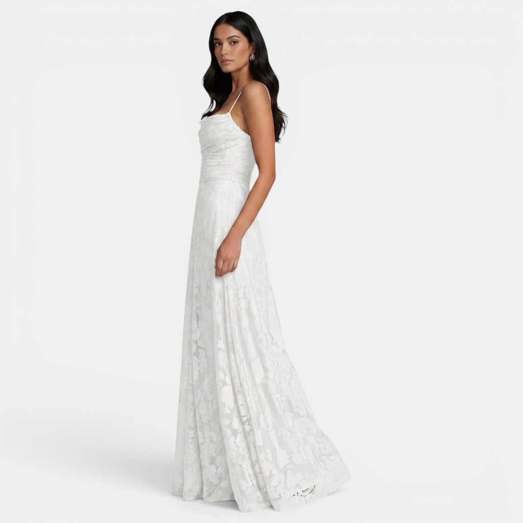 Vestido Mujer Ajustado Sin Espalda con Lazos | Arelys