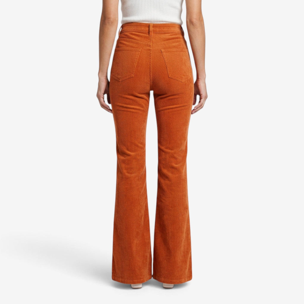 Pantalón de pana acampanado mujer - vista 3