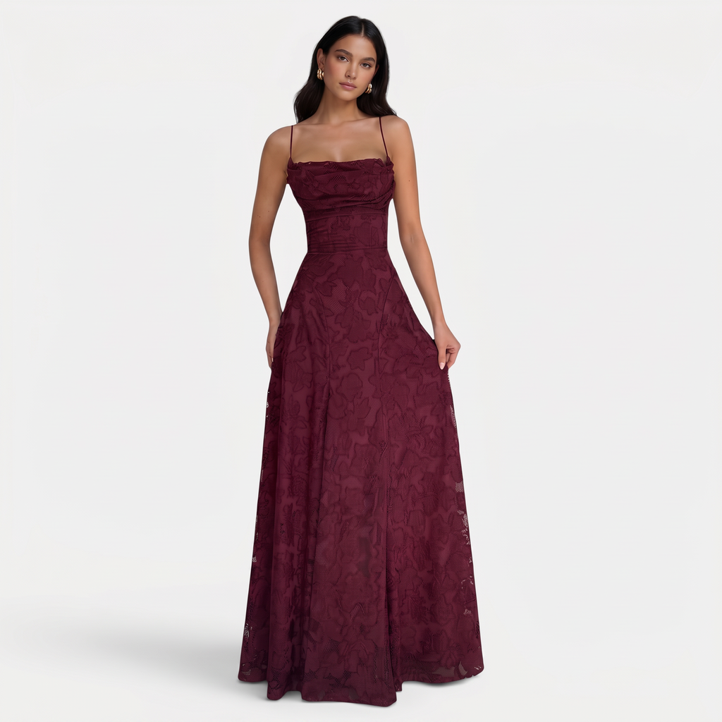 Vestido Mujer Ajustado Sin Espalda con Lazos | Arelys