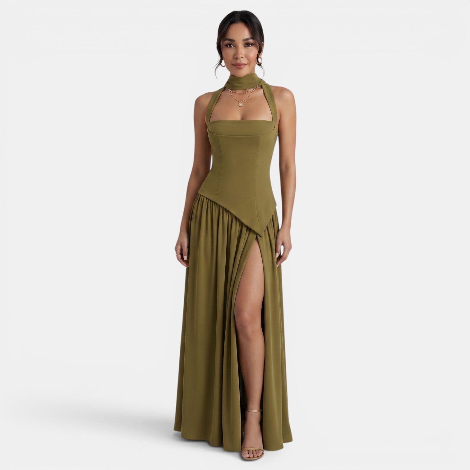 Vestido Minimalista Mujer Slim Fit | Lucia
