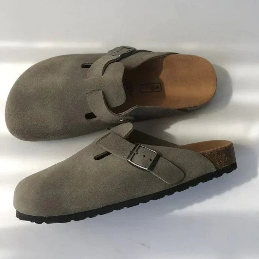 Sandalias Tipo Birkenstock Hombre Hebilla Ajustable | Mateo