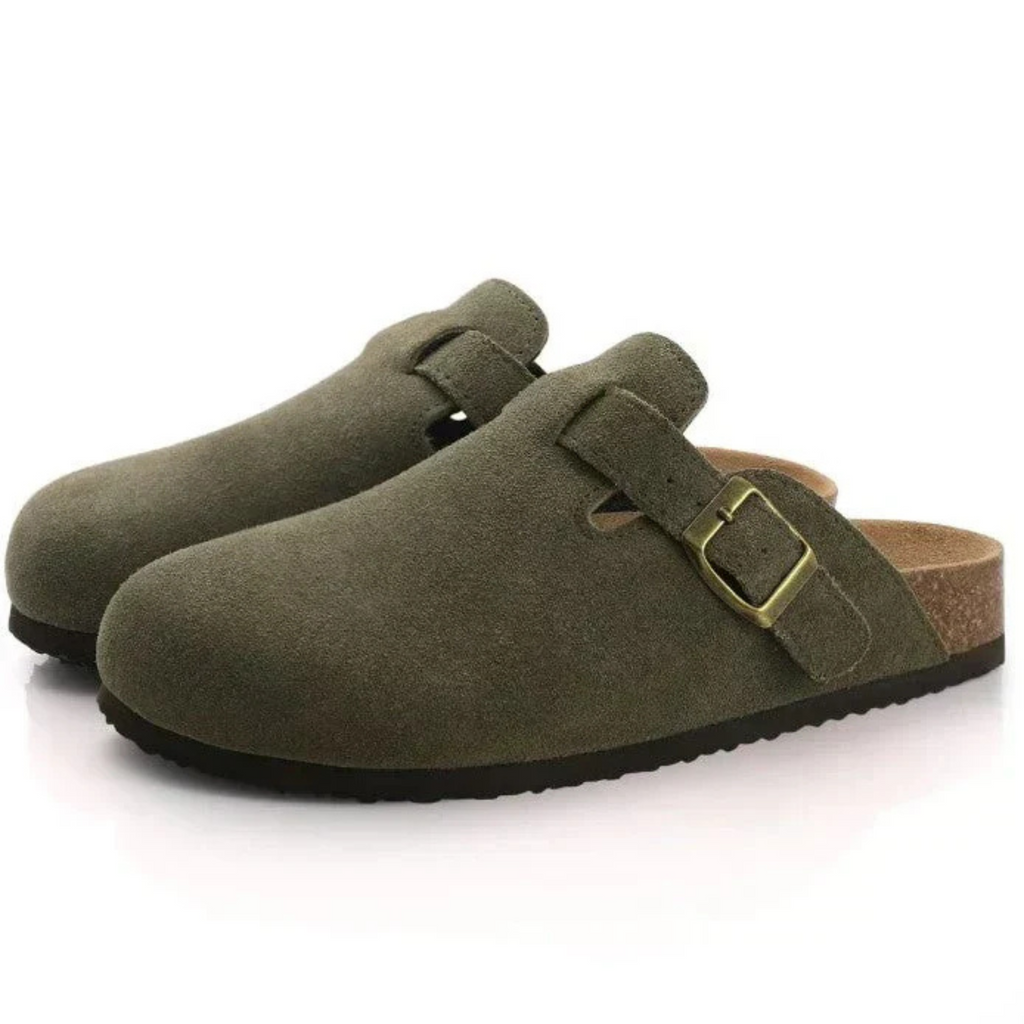 Sandalias Tipo Birkenstock Hombre Hebilla Ajustable | Mateo
