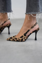 Zapatos de tacón de leopardo | Monica