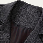 Chaleco de Tweed Hombre Espiga Solapa Entallado | Nicolas