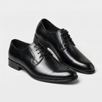 Blucher de Piel Hombre Cordones Punta Redonda | Rodrigo