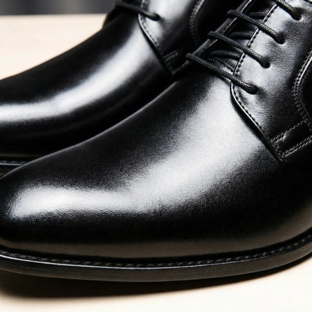 Blucher de Piel Hombre Cordones Punta Redonda | Rodrigo