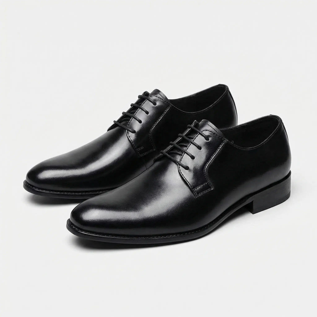 Blucher de Piel Hombre Cordones Punta Redonda | Rodrigo