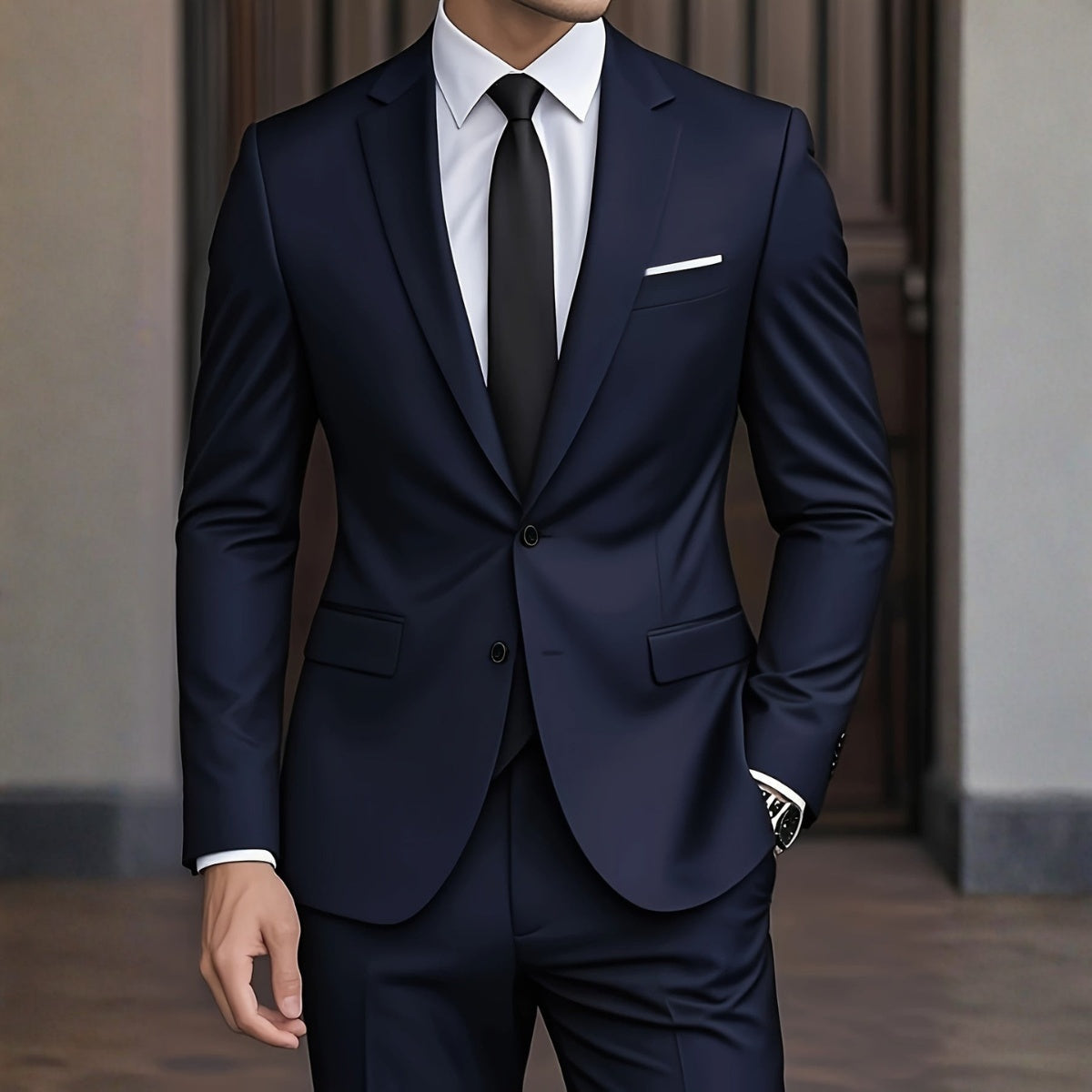 Traje de Novio Slim Fit Hombre Dos Piezas | Rodrigo
