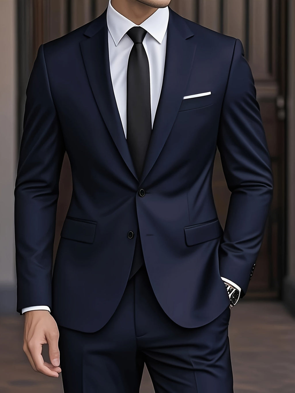 Traje de Novio Slim Fit Hombre Dos Piezas | Rodrigo