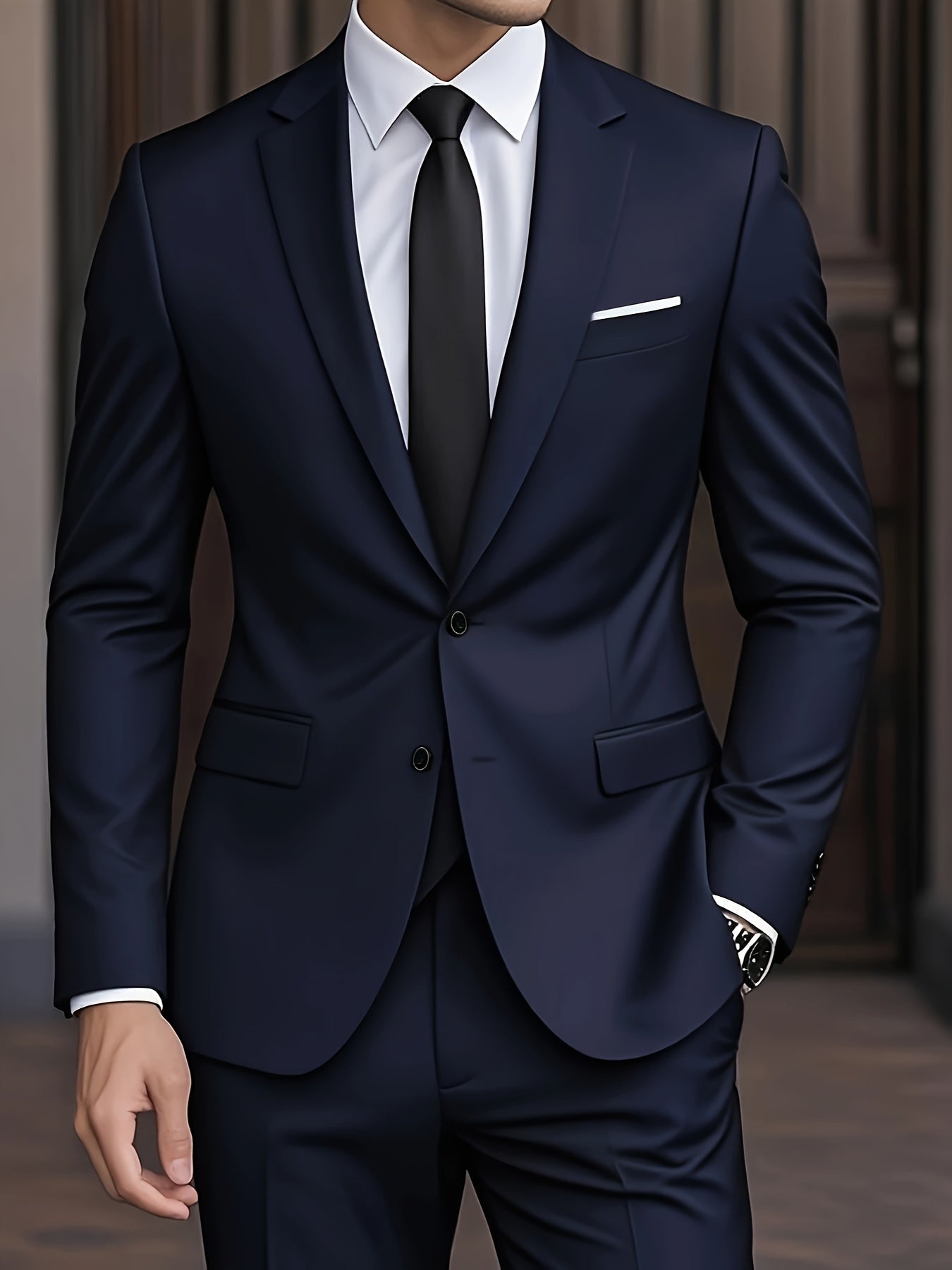 Traje de Novio Slim Fit Hombre Dos Piezas | Rodrigo