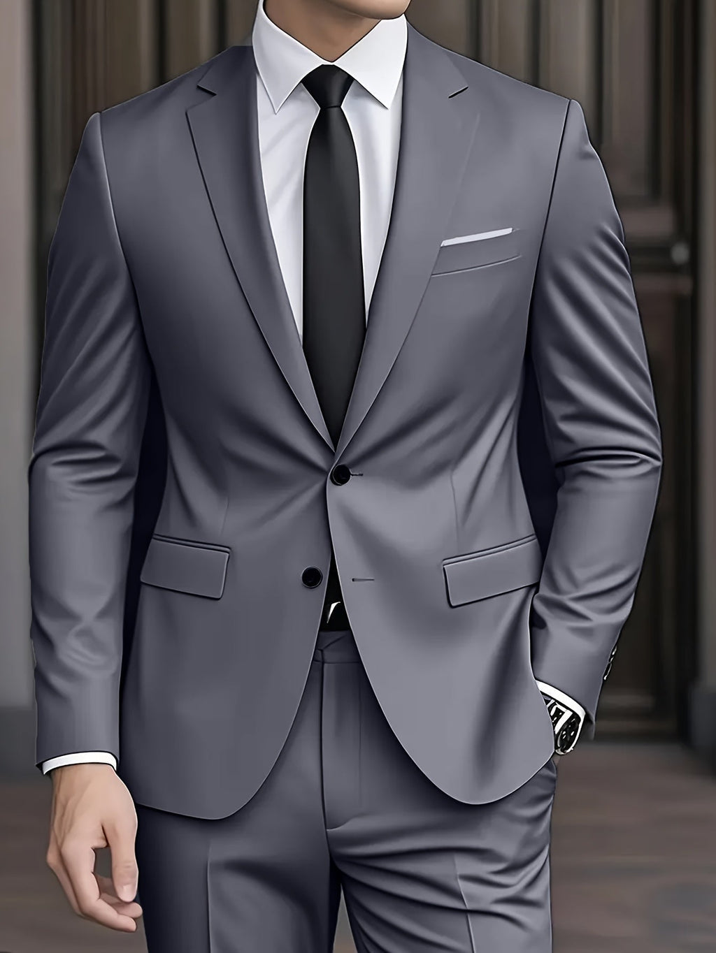 Traje de Novio Slim Fit Hombre Dos Piezas | Rodrigo