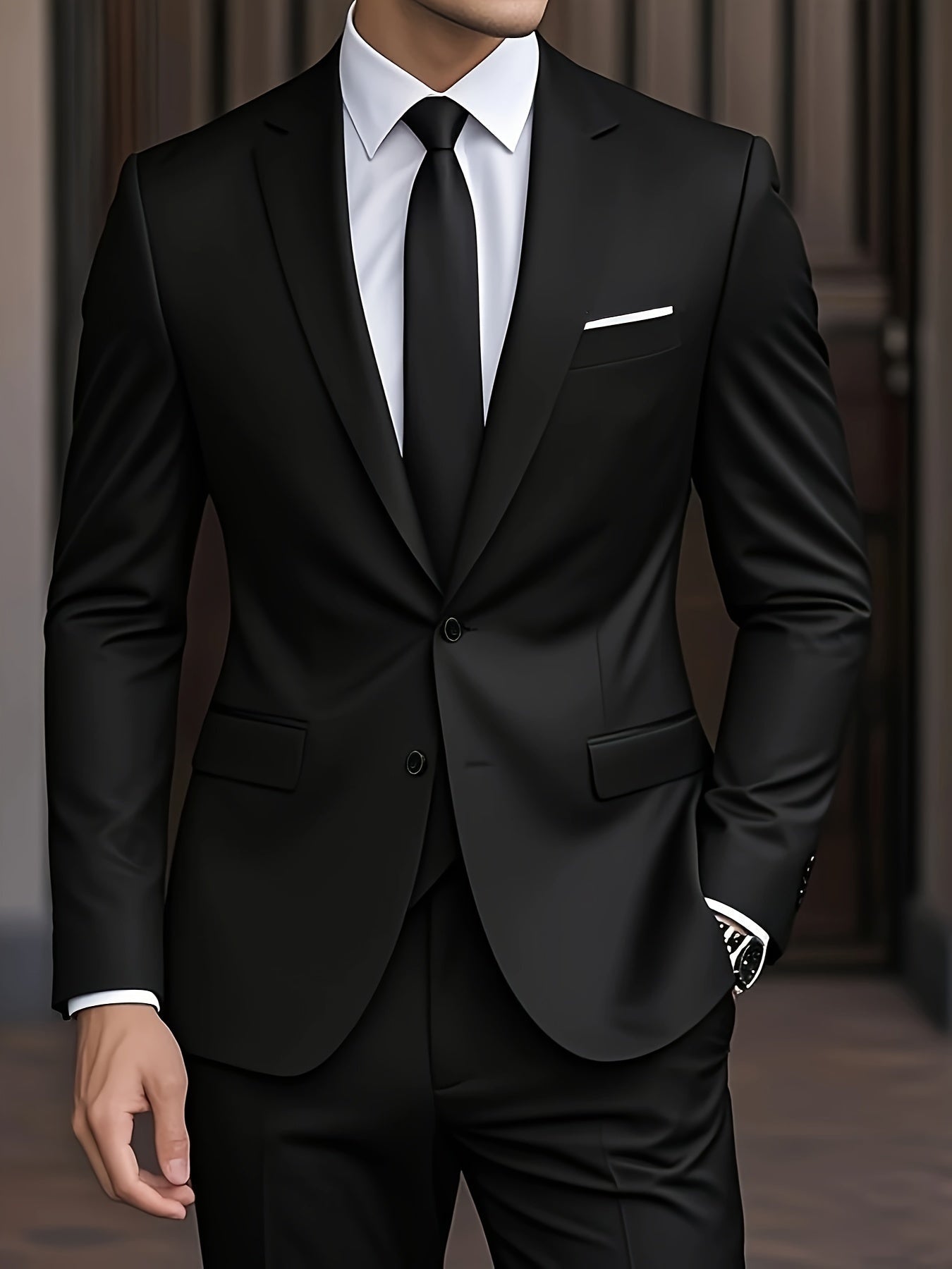 Traje de Novio Slim Fit Hombre Dos Piezas | Rodrigo