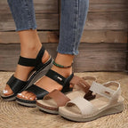 Sandalias Planas de Confort Mujer Tiras Ajustables | Beatriz