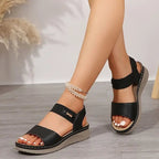 Sandalias Planas de Confort Mujer Tiras Ajustables | Beatriz