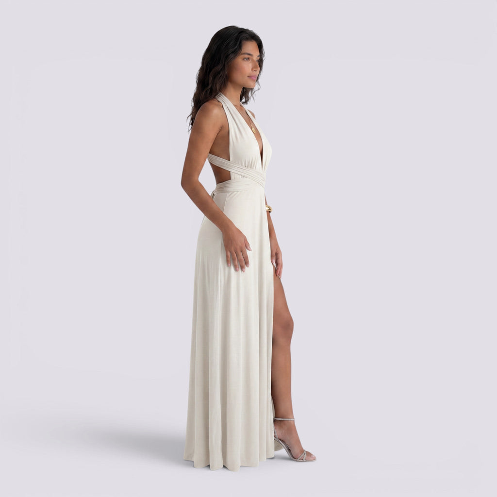 Vestido Largo Multiposición Mujer para Fiestas y Bodas | Maxi Elegante