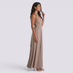 Vestido Largo Multiposición Mujer para Fiestas y Bodas | Maxi Elegante